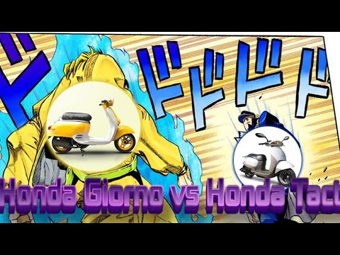 Видео: Самый лучший двухтактный японский скутер! Обзор Honda Tact 51. Tact 51 vs Giorno AF-24.
