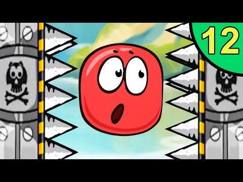 Видео: Несносный КРАСНЫЙ ШАР против монстров #12. Лесная долина 3. Мультик ИГРА Red Ball на Игрули TV