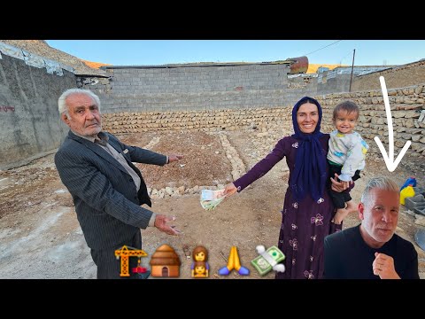 Видео: Американец помогает бездомной семье купить землю и построить дом