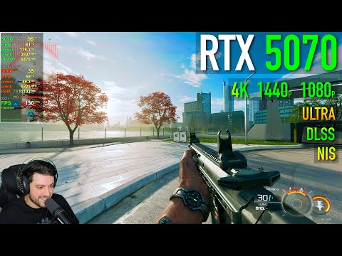 Видео: RTX 5070 12 ГБ — Call Of Duty: Black Ops 7 (бета)
