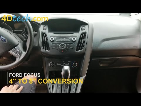 Видео: Обновление заводской системы SYNC 3 с 4" до 8" | Ford Focus 2015–2018