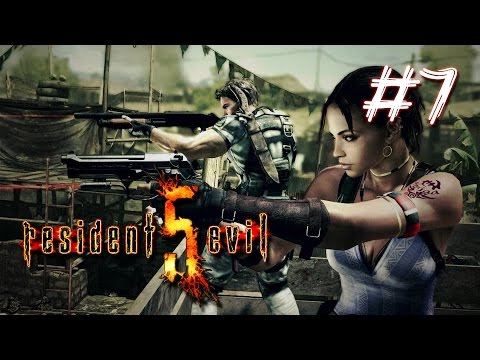 Видео: Resident Evil 5 co-op Продолжение - Новый знакомый #7
