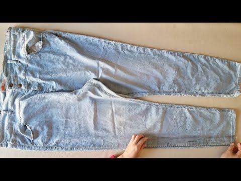 Видео: [Сделай сам] 3 удивительных превращения старых джинсов!! Проверьте это сейчас !!^^