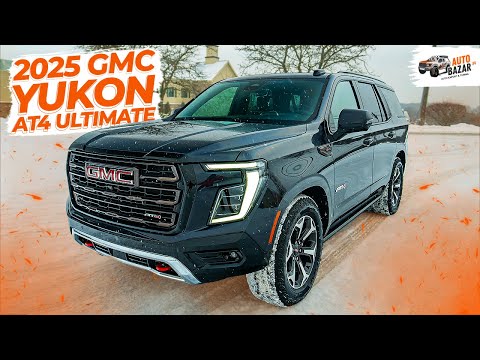 Видео: Роскошь и off-road: 2025 GMC Yukon AT4 Ultimate, обзор шикарного внедорожника из США