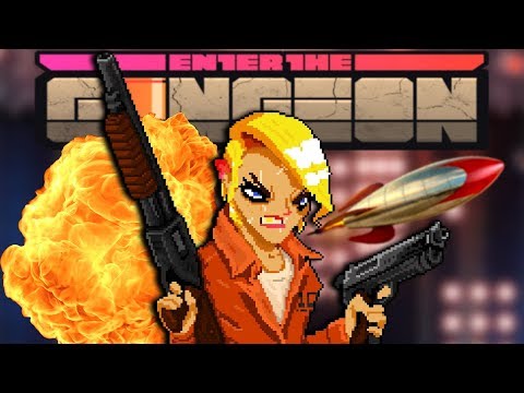 Видео: Имба-забег и прошлое Преступницы // Enter the Gungeon AG&D