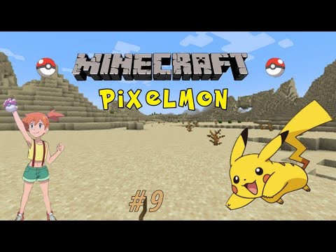 Видео: Minecraft:   Pixelmon  -Эпизод 9- Побегушки,Поимка редкого покемона