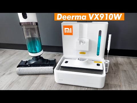 Видео: ТЕПЕРЬ ИДЕАЛЬНО🔥НОВЫЙ МОЮЩИЙ ПЫЛЕСОС XIAOMI с БАЗОЙ - Deerma VX910W ОБЗОР!