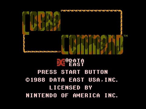 Видео: Полное прохождение (Команда Кобра) Cobra Command nes