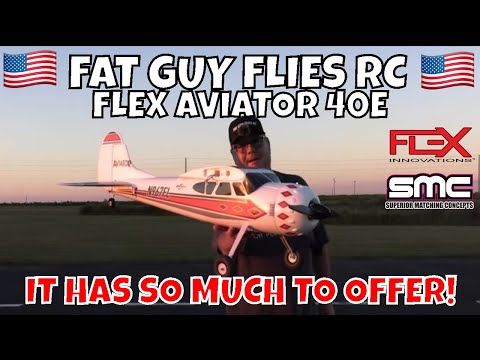 Видео: НОВИНКА! FLEX AVIATOR 40E: СНИЖАЙТЕ СЛЕДЫШ! от FGFRC #aviation #rc