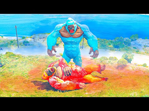 Видео: 2 бөлім МҰЗ КИНГ-КОНГ vs ОТ КИНГ-КОНГ (GTA V)