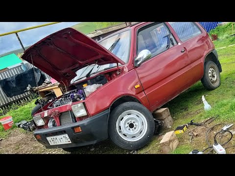 Видео: Восстановление Переднего бампера. УСТАНОВКА ,    ОКА      10 ЧАСТЬ , тазобудни