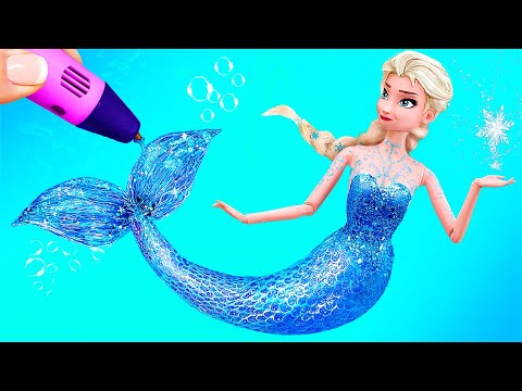 Видео: 30 простых лайфхаков и поделок для кукол ЛОЛ и Барби