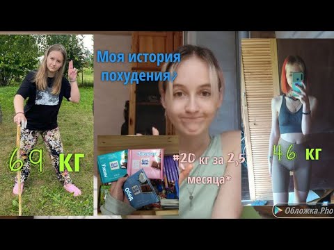 Видео: Моя история похудения, рпп, шоко, -20 кг, мои фото.