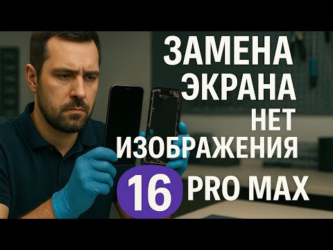 Видео: iPhone 16 Pro Max - Нет Изображения и Дело не в Экране…