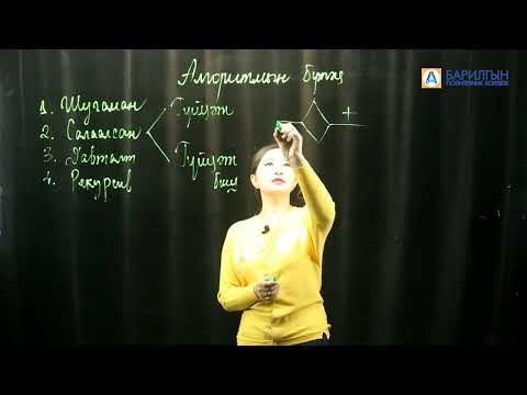 Видео: Алгоритмын бүтэц