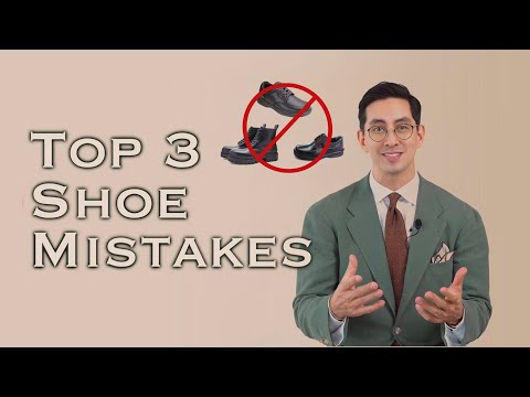 Видео: Костюмы и обувь: три главные ошибки в выборе обуви и что работает лучше.