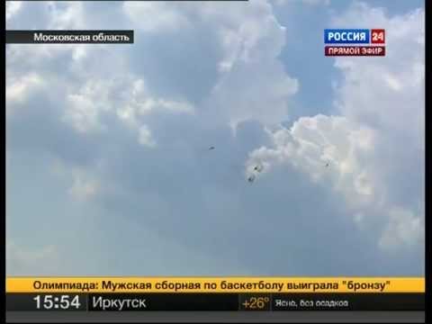 Видео: 100 години руски ВВС Въздушен бой 2+2 МиГ-29 12.08.2012