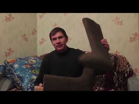 Видео: Что я делаю с новыми валенками после покупки.