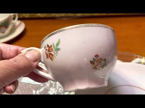 Видео: Баранівка. Рідкісні чайні  пари 40-50років 20століття.