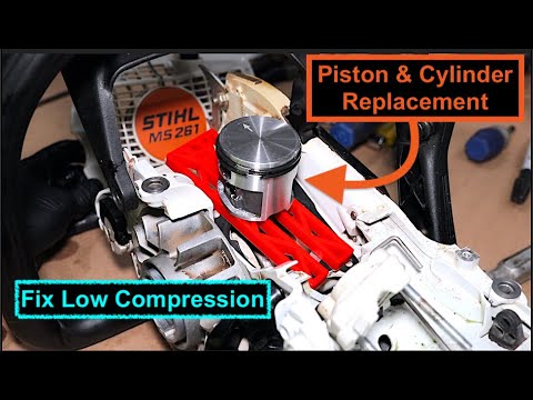 Видео: Ремонт верхней части бензопилы Stihl MS 261 | Пошаговая инструкция