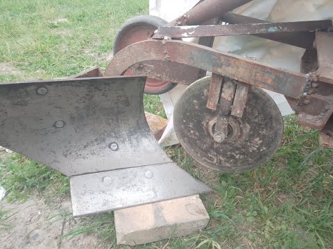Видео: Відрізний диск на плуг / Отрезной диск к плугу / навесное оборудование