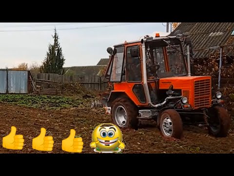 Видео: #самодельный_трактор 🚜 Mix плуг после доработок