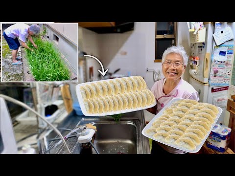 Видео: Живёт одна в деревне: Секрет здоровья этой 81‑летней бабушки? Её «стамина» пельмени.