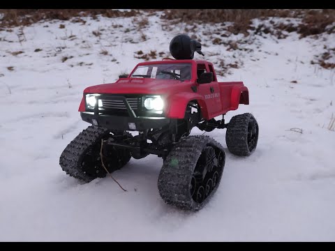 Видео: Обзор Rock Crawler на гусеничном ходу - Remoking MaxxRace