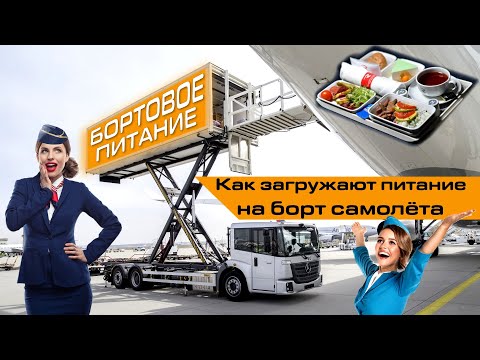 Видео: КАК ЗАГРУЖАЮТ ПИТАНИЕ НА БОРТ САМОЛЁТА | БОРТОВОЕ ПИТАНИЕ #airport #driver #crew