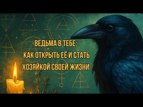 Видео: Пробуждение внутренней ведьмы — встреча с той, что не просит прощения @ШепотВорона19 