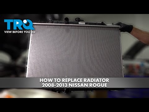 Видео: Как заменить радиатор Nissan Rogue 2008-2013