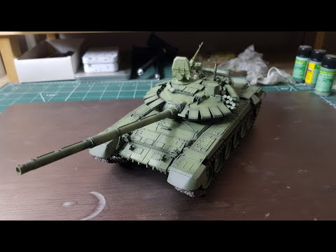 Видео: Т-72Б3М (MENG) 35 scale- шаг 2