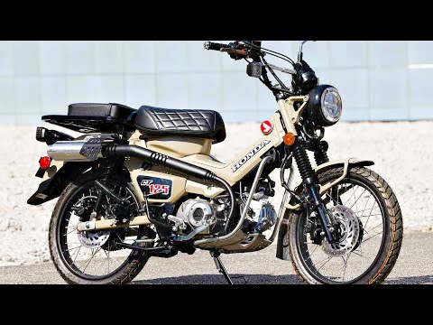 Видео: 🔥 Honda CT125 Hunter Cub - Малыш Скремблер 😎!