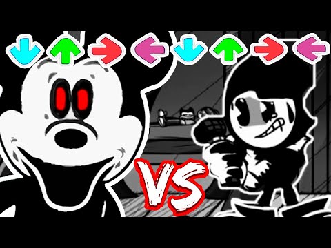 Видео: МИККИ МАУС.EXE VS БЕНДИ ! FNF ДРУЗЬЯ ! - Friday Night Funkin Mickey Mouse VS. BENDY