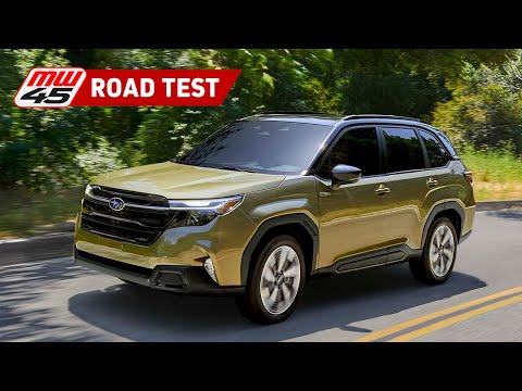 Видео: Гибрид Subaru Forester 2025 | Дорожный тест MotorWeek