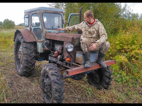 Видео: Ну уж очень хорош!) Т 40АМ В болоте!) (Правильный тест драйв)