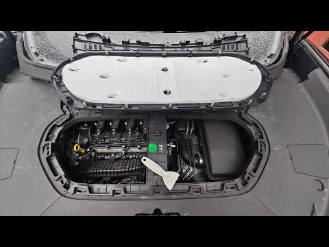 Видео: Как снять крышку моторного отсека гибридного Avatr 07