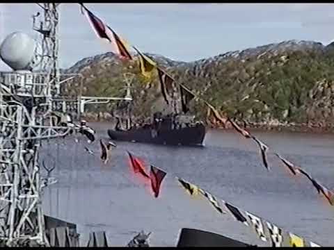 Видео: День ВМФ в Полярном. 25 июля 1999 года.