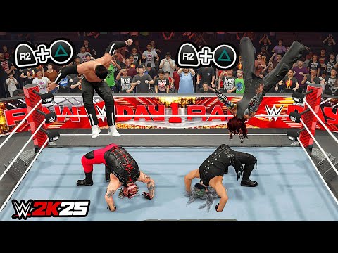 Видео: Самые безумные завершающие приемы в WWE 2K25!!!