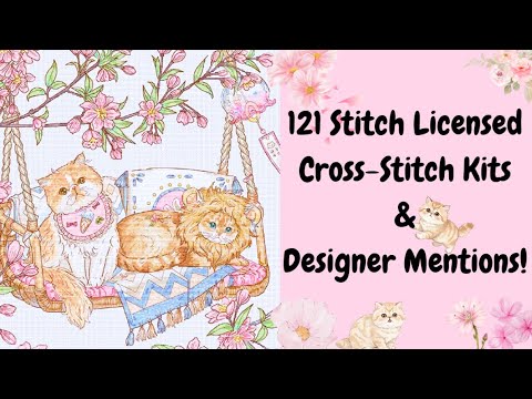 Видео: Лицензионные наборы для вышивания №121 — NimCrafts