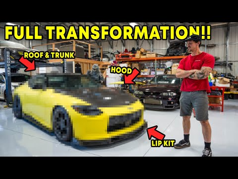 Видео: ПЕРВЫЙ В ИСТОРИИ ПОЛНЫЙ КАРБОНОВЫЙ ПАКЕТ NISSAN PROTO Z!!