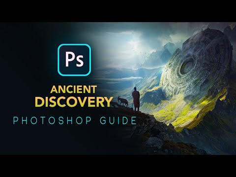 Видео: Создаём ДРЕВНЕЕ ОТКРЫТИЕ! Урок по Photoshop — GuideRunner EP1