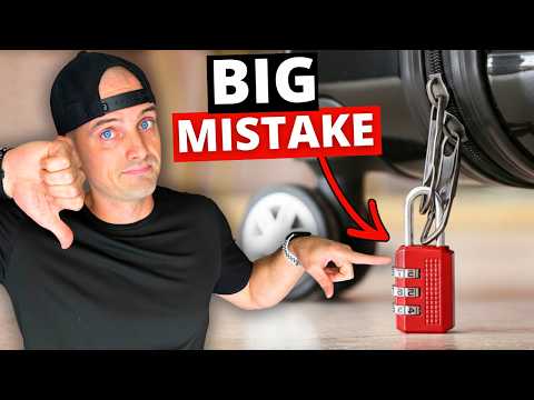 Видео: Как воры регистрируемого багажа выбирают сумки для кражи (избегайте этого!)