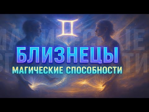 Видео: Магические способности Близнецов ✨ сила слова и мысли