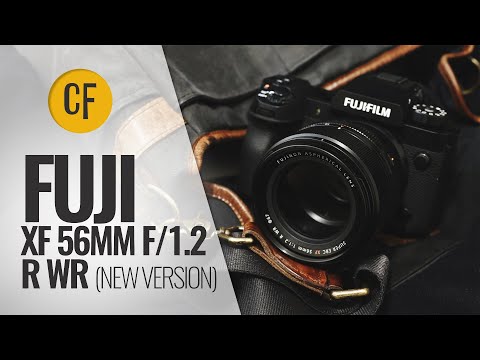 Видео: Обзор объектива Fuji XF 56mm f/1.2 R WR (новая версия) с примерами...при участии X-H2 :-)