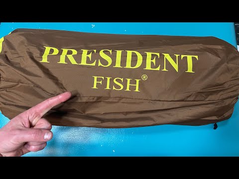 Видео: Обзор самонадувающегося коврика President Fish.  Супер бюджетное решение для бани для отдыха