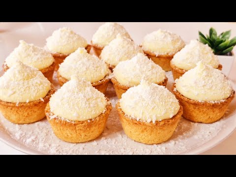 Видео: Тарталетки Рафаэлло / Рецепт тарта / Кокосовые тарталетки