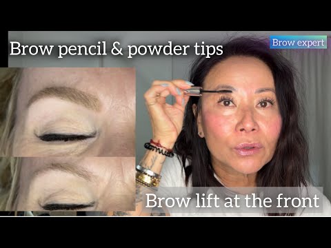 Видео: #подтяжка бровей спереди