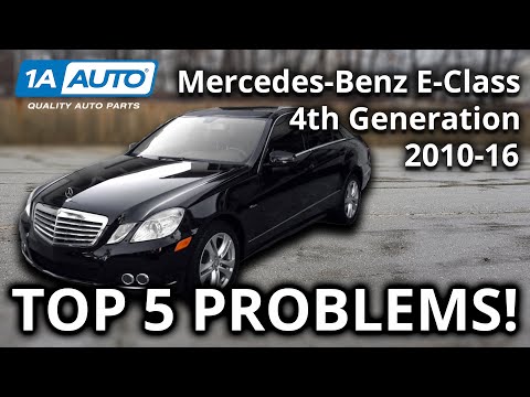 Видео: 5 основных проблем Mercedes Benz E-класса Sedan 4-го поколения 2010-16 W212