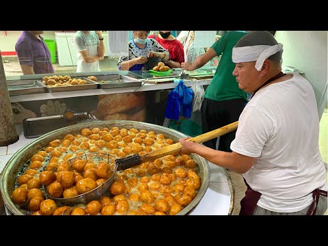 Видео: 500 ШТУК ГУММЫ В КАЗАНЕ |  STREET FOOD IN UZBEKISTAN